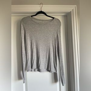 American Eagle Ribbed Long Sleeve T-shirt